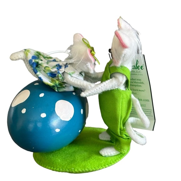 Annalee Dolls / Holidays Spring/Easter / 5” EASTER EGG MICE - Picture 4 of 12